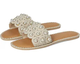 Балетки Harlyn с текстильным верхом и жемчужным декором от Dolce Vita