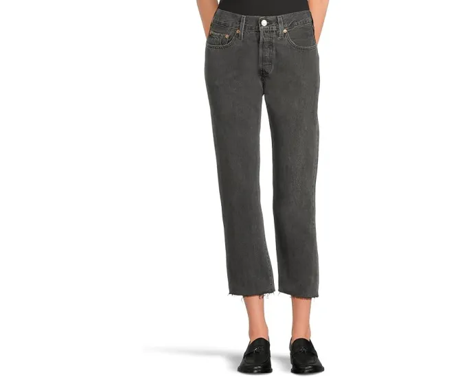 Укороченные джинсы Levi's 501 Crop с прямым краем