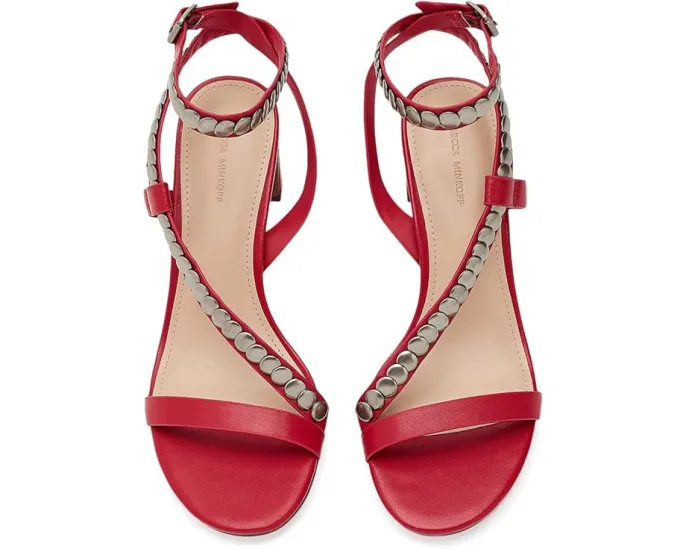 Сандалии Catalina с цветными дисками на каблуке Rebecca Minkoff