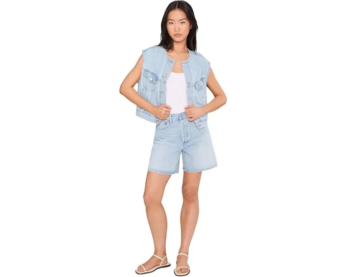 Levi's Premium безворотниковый жилет Collarless Shrunken 90s из хлопка и TENCEL Lyocell