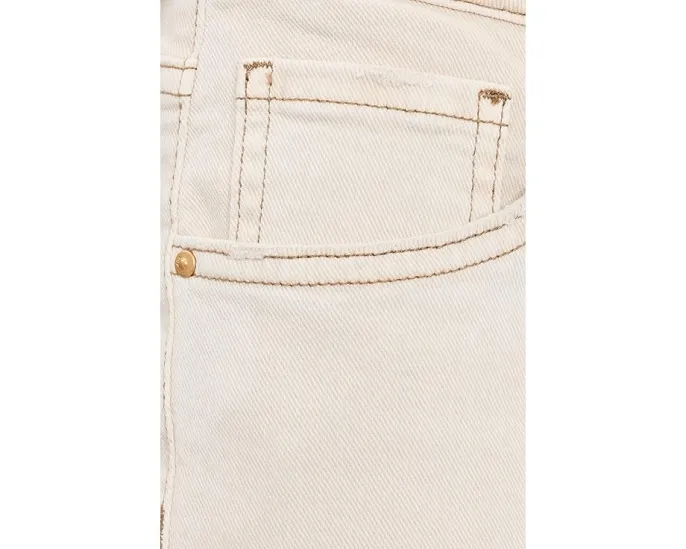 Джинсы KUT from the Kloth Charlotte с высокой талией и широкими штанинами raw hem