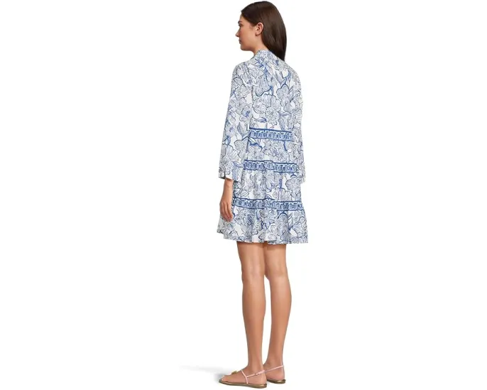 Платье Angie от Lilly Pulitzer с карманами и рукавом три четверти