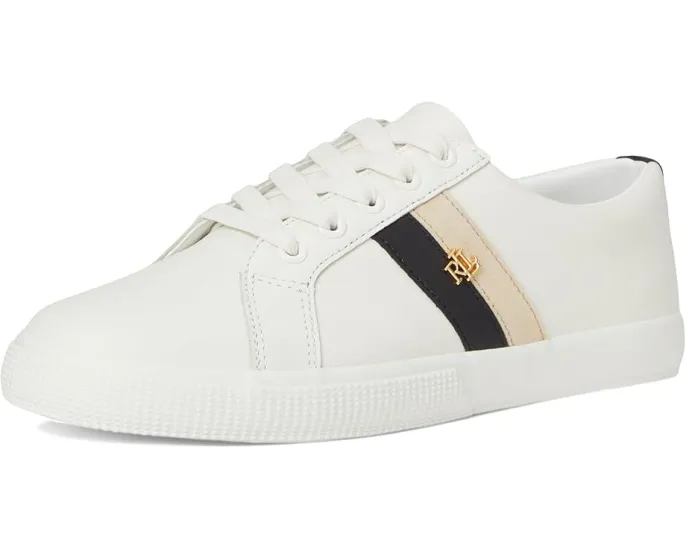 Кроссовки Lauren Ralph Lauren Janson II из кожи с цветными вставками