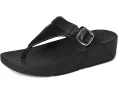 Сандалии FitFlop Lulu Adjustable Leather Toe Post с платформой и регулируемой пряжкой