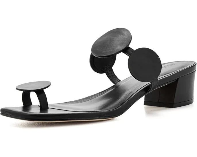 Босоножки Bernardo Jupiter Moon с аппликациями на квадратном каблуке