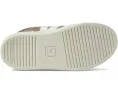 Кроссовки VEJA Small V-10 Mid Chromefree для детей с золотистым верхом и застежкой на липучке