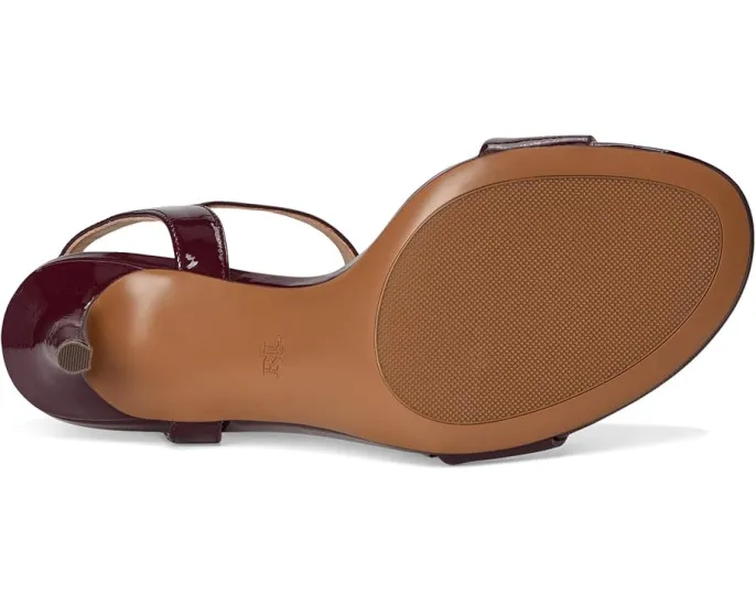 Босоножки Lauren Ralph Lauren Gwen из жатой лаковой кожи