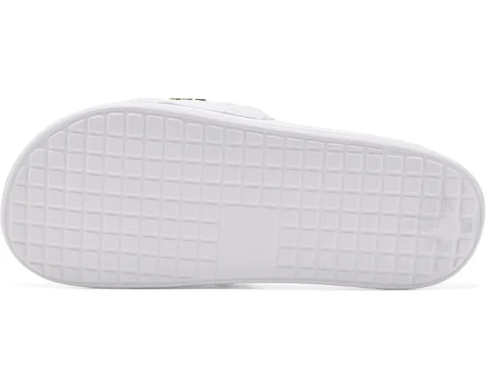 Вьетнамки Lacoste Hybrid Serve Slides с монограммой