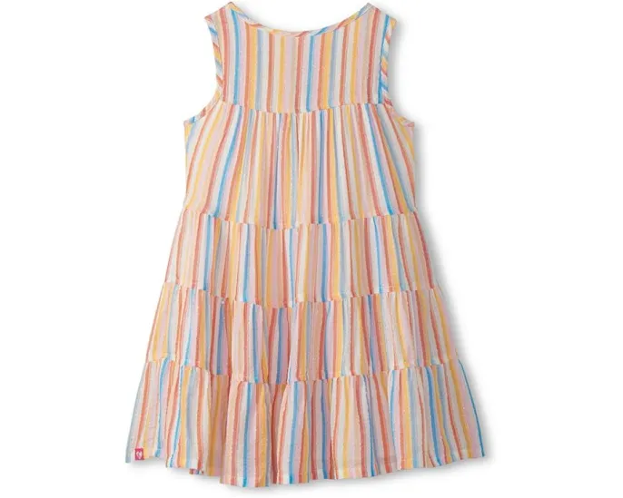 Детское платье Hatley Sunny Stripes Layered с кисточками