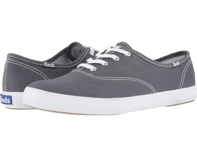 Keds Champion Canvas кроссовки на шнуровке с памятью формы и резиновой подошвой