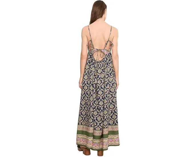 Платье Free People Sorrento Stroll Printed A-силуэта с принтом