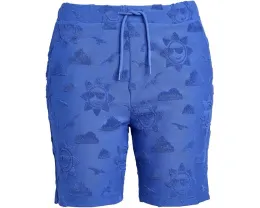 Appaman Kids Resort Shorts с поясом на шнурке и принтом