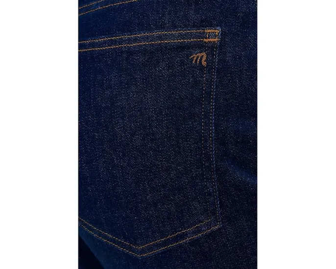 Джинсы Madewell Stretch Flare с клешем и потертостями Rinse Wash