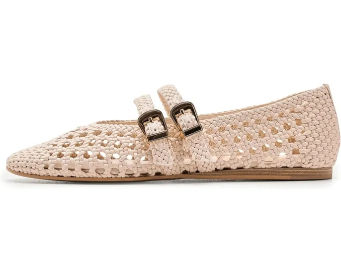 Балетки Dolce Vita Baylee с плетеным верхом и квадратным носком