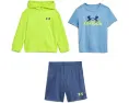 Детский комплект Under Armour из худи шорт и футболки три предмета