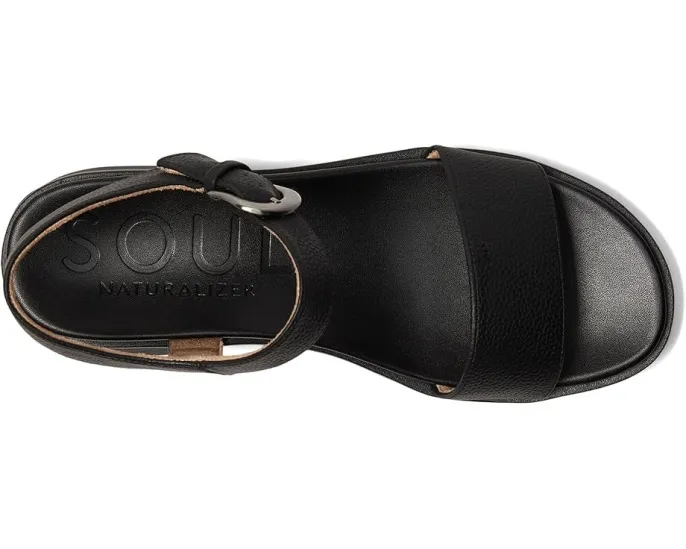 Сандалии SOUL Naturalizer Emma с блочным каблуком и ремешком на щиколотке