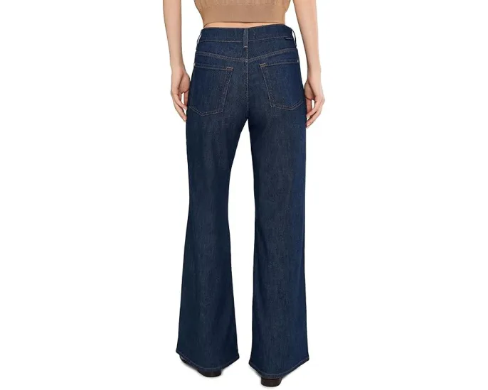 Джинсы Lotta Tailorless с высокой посадкой и широкими штанинами 7 For All Mankind