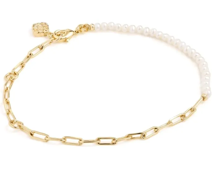 Браслет Kendra Scott Markie из цепочки и жемчуга