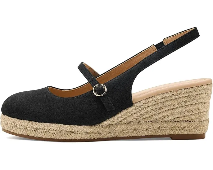 Туфли-платформы Asmyna от Journee Collection с клиновидным каблуком 3 дюйма