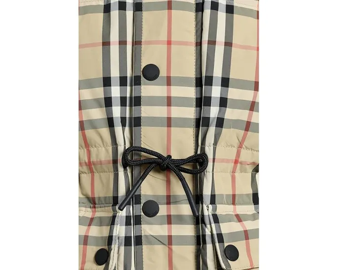 Пальто Burberry Kids Franklin Check для мальчиков