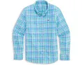 Рубашка Vineyard Vines Kids Tattersall Featherweight Performance с защитой от влаги