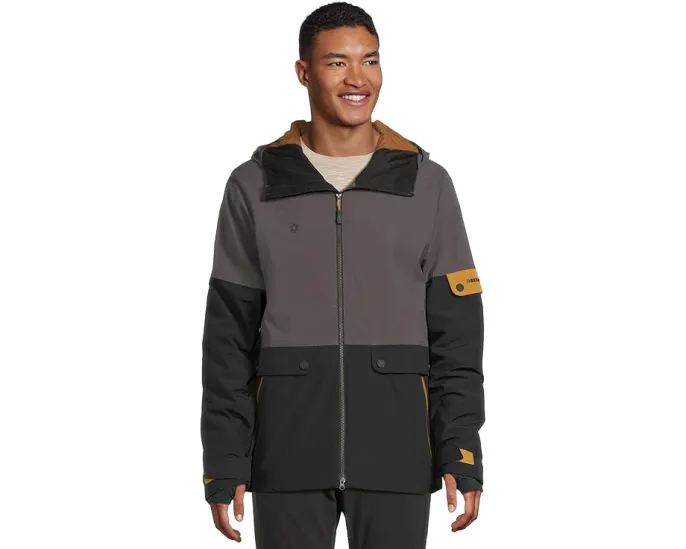 Куртка Obermeyer Big & Tall A.M.F. с рейтингом водонепроницаемости 20k/20k и вентиляцией CZV