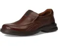 Clarks Лоферы Gessler Step на небольшом каблуке из кожи