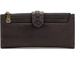 Кошелек Dunn Continental на молнии с десятью слотами для карт