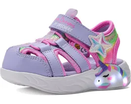 Детские сандалии SKECHERS KIDS Unicorn Dreams с подсветкой для малышей