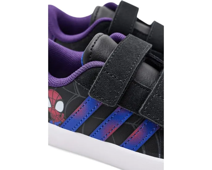 Adidas Marvel VL Court 3.0 кроссовки на липучках для детей