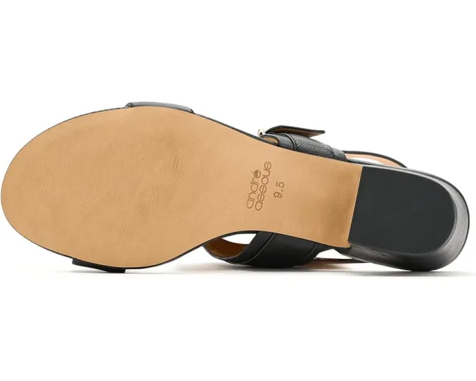 Городские сандалии Andre Assous Patresa на устойчивом каблуке с ремешком