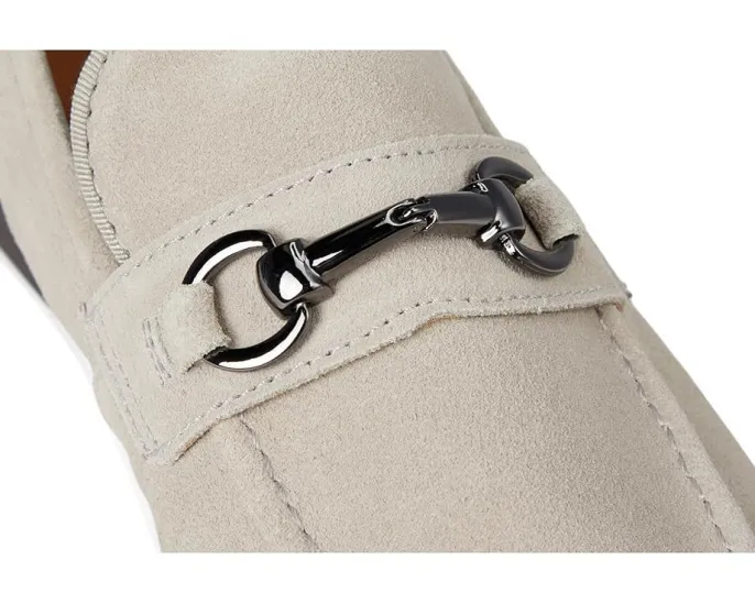 Лоферы ALDO Traveller из замши с металлической фурнитурой