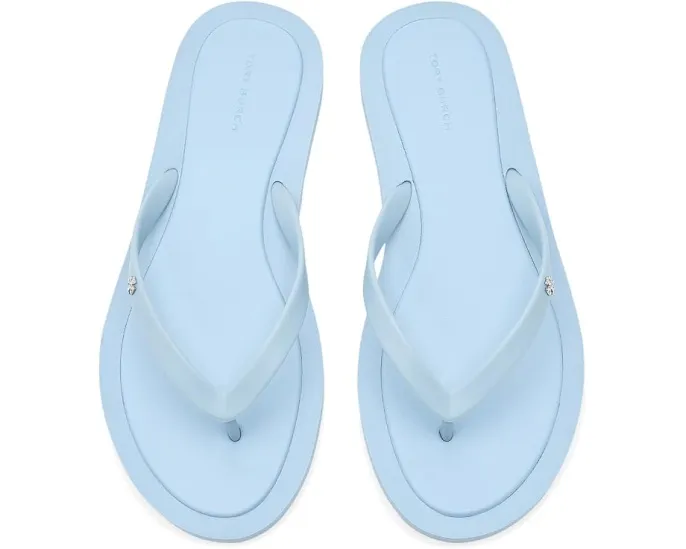 Шлепанцы Tory Burch Flip Flop с мягкой стелькой и логотипом