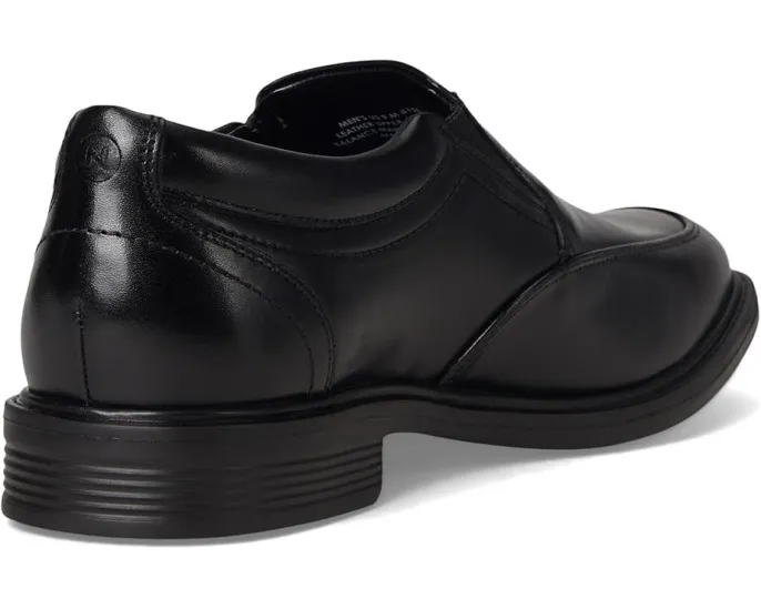 Туфли Nunn Bush Stark Moccasin Toe Slip-On из кожи без шнуровки