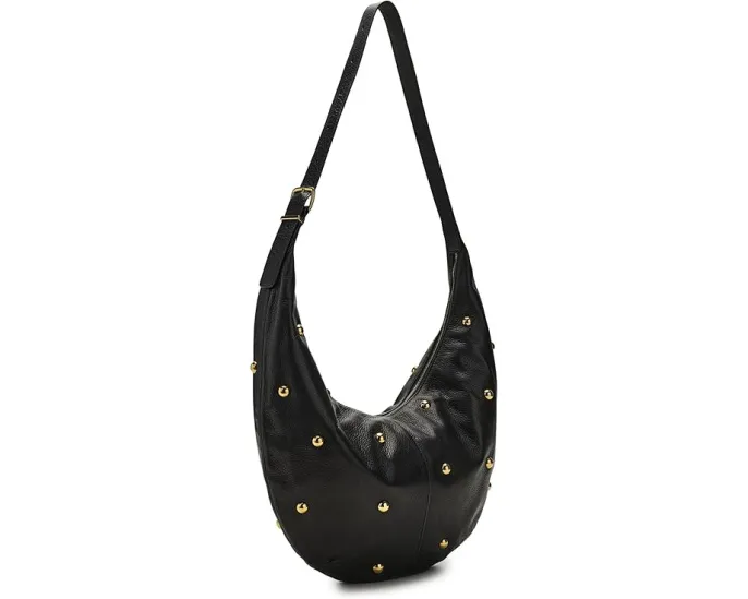 Сумка The Essential Curve Shoulder Bag из кожи со стразами Madewell