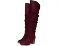Journee Collection сапоги Kaison с плиссировкой и высоким голенищем