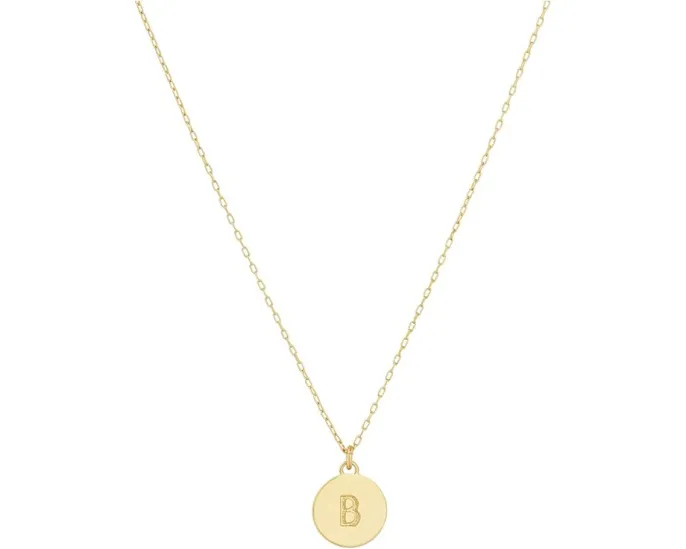 Мини кулон с инициалом Kate Spade New York на цепочке