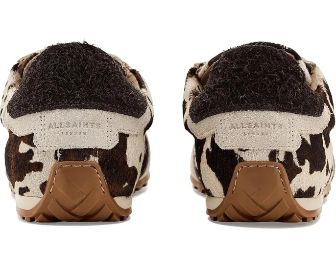 Кроссовки AllSaints Liam из замши с миндалевидным носком