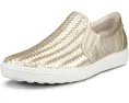 ECCO Soft 7 Woven Slip-On II женские мокасины из цельнозерновой кожи