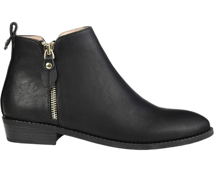 Ботильоны Ellis от Journee Collection с мыском миндаль и каблуком