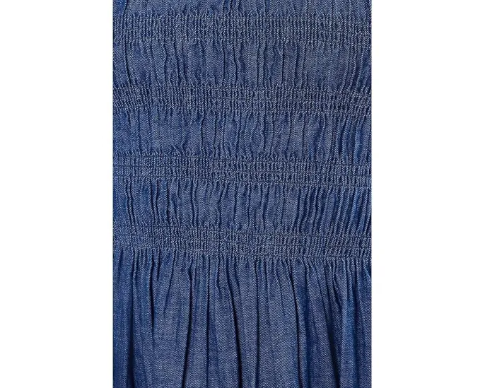 Мини платье Madewell Smocked с воланами