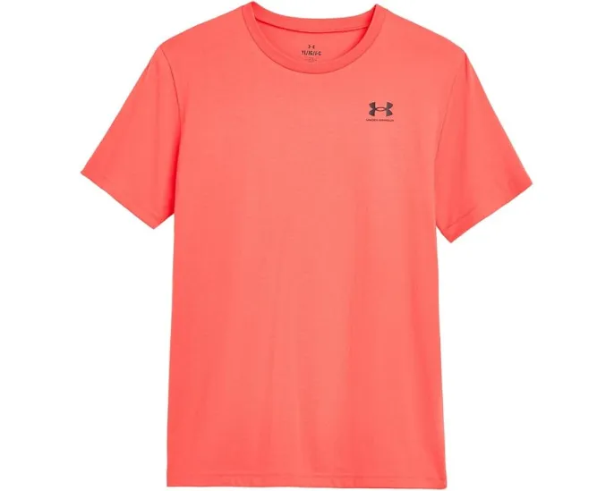 Футболка Under Armour Sportstyle Left Chest с коротким рукавом для подростков
