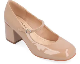 Туфли-лодочки Okenna с квадратным носком и устойчивым каблуком от Journee Collection