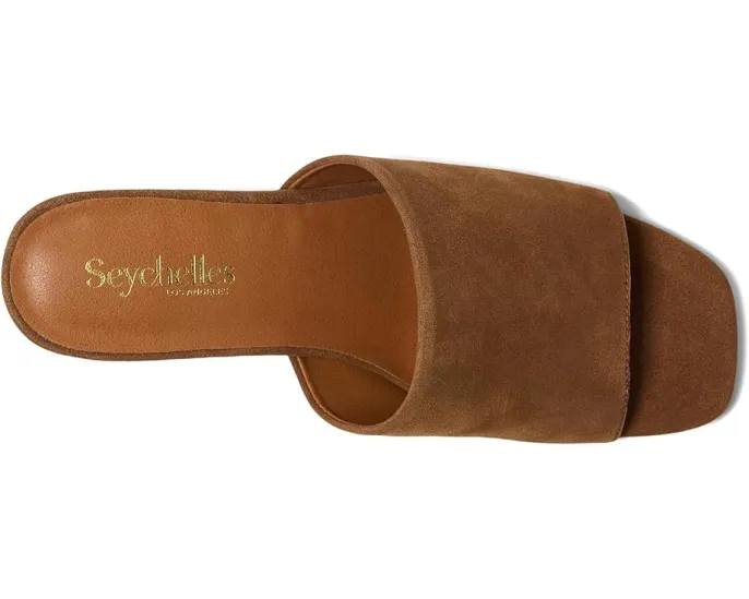 Seychelles босоножки Adapt из замши на квадратном каблуке