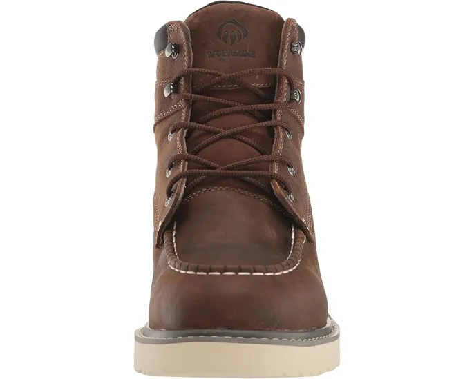 Водонепроницаемые рабочие ботинки Wolverine Trade Wedge высотой 6 дюймов (15.24 см)