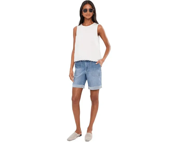 Шорты NYDJ Diana Relaxed Denim с технологией Lift Tuck