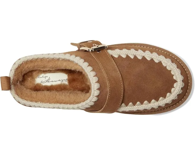 Слипоны Close с подкладкой из искусственного меха и замшевым верхом