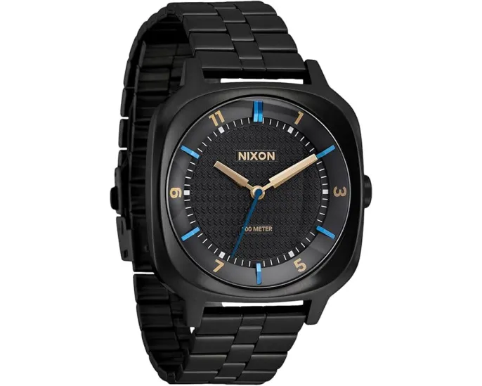 Часы Nixon Fremont 40 с квадратно-круглым корпусом и кварцевым механизмом