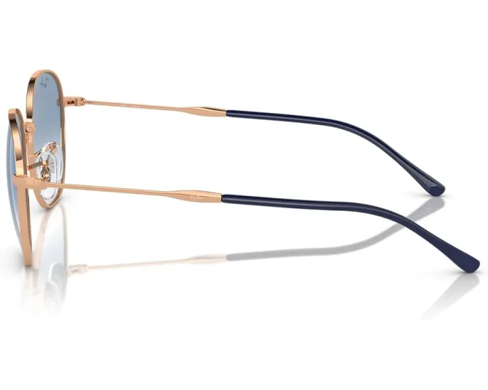 Солнцезащитные очки Ray-Ban 0RB3809 с металлической овальной оправой