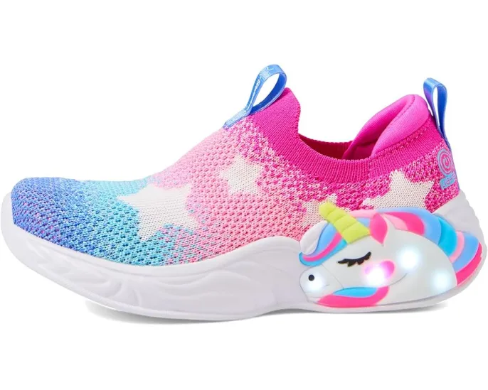 Кроссовки Skechers Sport Lighted Unicorn Dreams с подсветкой